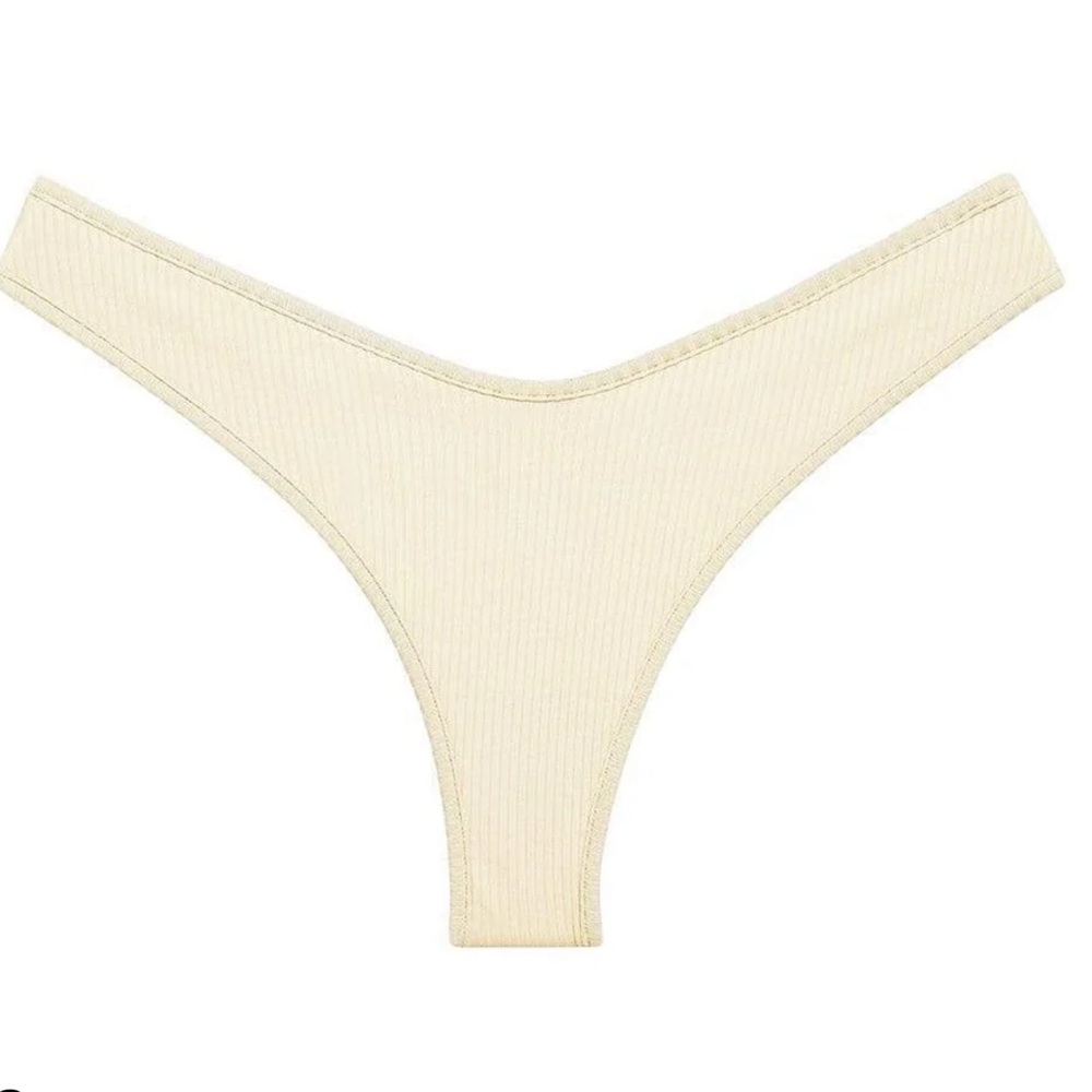Montce Cream Bikini Bottom